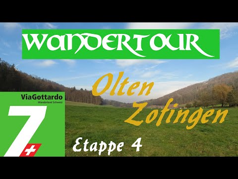 ViaGottardo 7 Etappe 4-Olten Zofingen