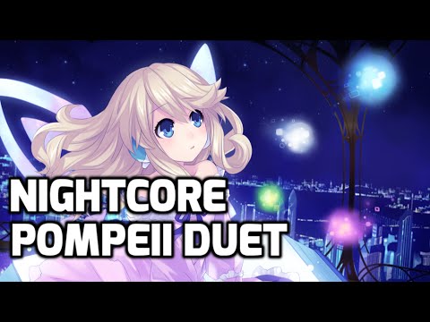 Nightcore - Pompeii (Duet + Lyrics)