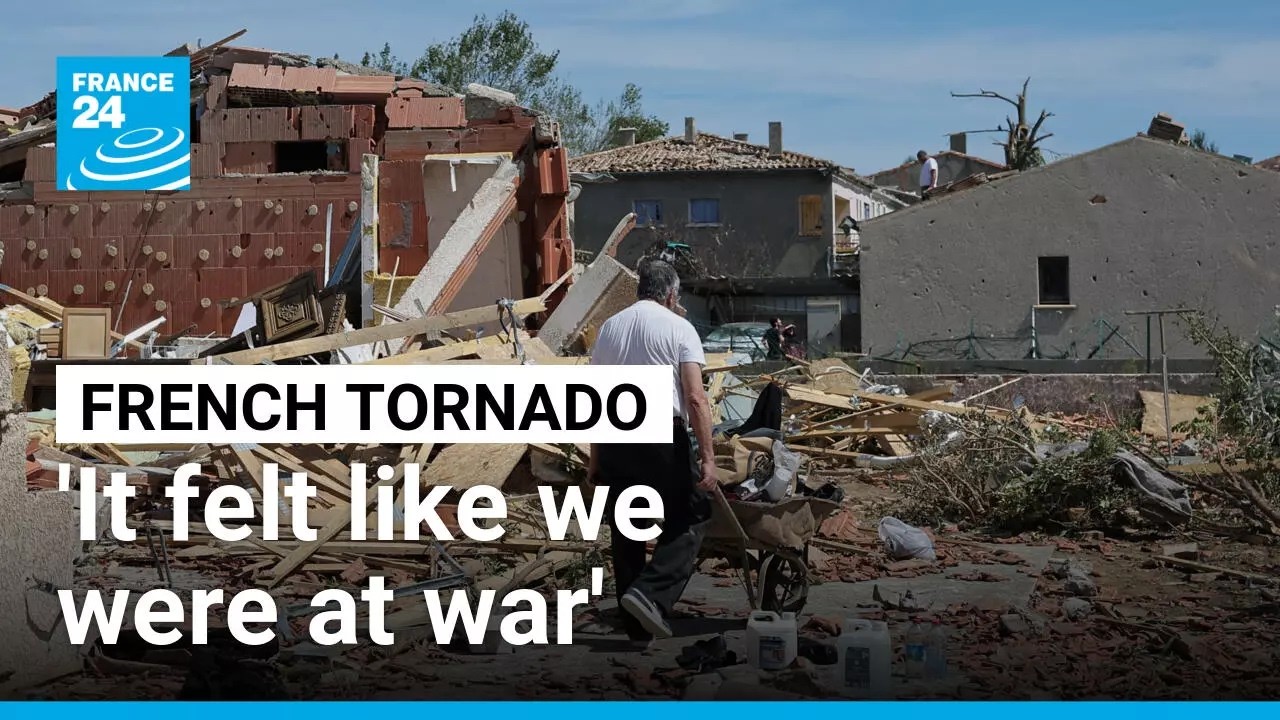 French village takes stock of tornado aftermath • FRANCE 24 English