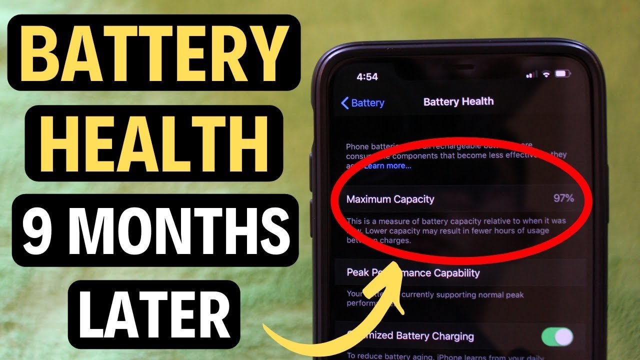 iPhone Xs Max Battery Health - After 9 Months!