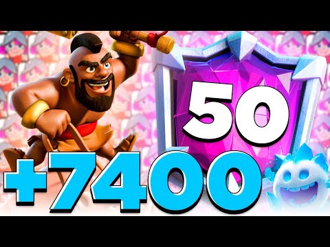 HOG 2.6 BACK +7400 TROPHIES - CLASH ROYALE