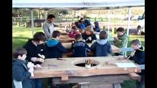 preview picture of video 'Wood Carving Workshop, Upton Country Park, Poole'