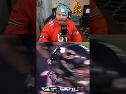 CRAZY ENDING Bears vs Packers Wild Card Game #nfl #nflfootball #react #packers #bears