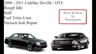 FIX!! Cadillac Rough Idle, Skip, Stall, P0300, P0171, P0174 FIX!!