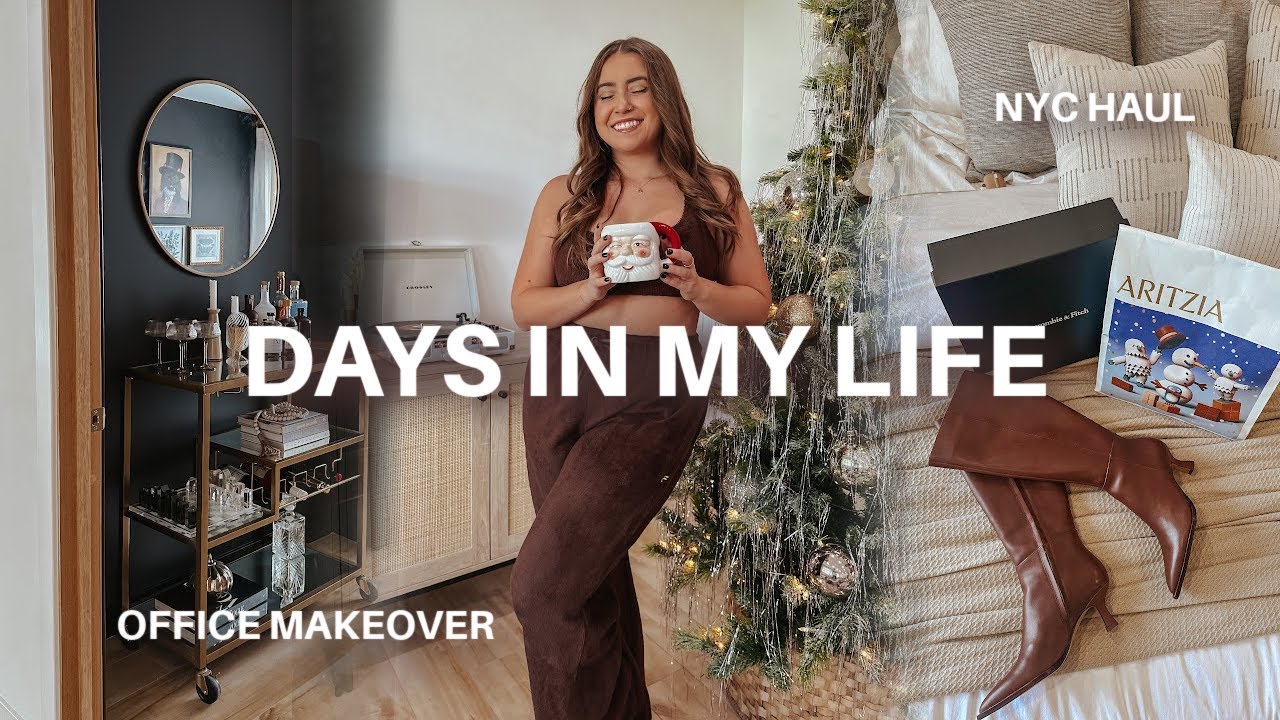 VLOG: OFFICE MAKEOVER, HOME UPDATES, NYC TRIP PREP, & TACKLING MY TO-DO LIST | MORGAN YATES