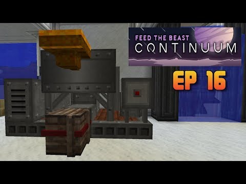 E16 - FTB Continuum - Immersive Engineering Crusher and Small Storage Chest!