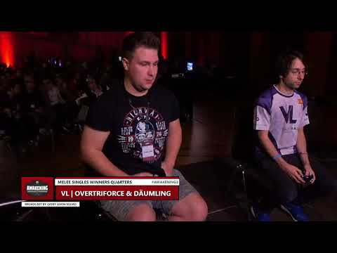 Awakening3 - Däumling (IC) Vs. vL | Overtriforce (Sheik, Peach) - Winners Quarters - Melee Singles