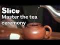 Traditionelle Gōng Fu Chá 功夫茶 Zeremonie Durch Meister Wing Chi SCHEIBE