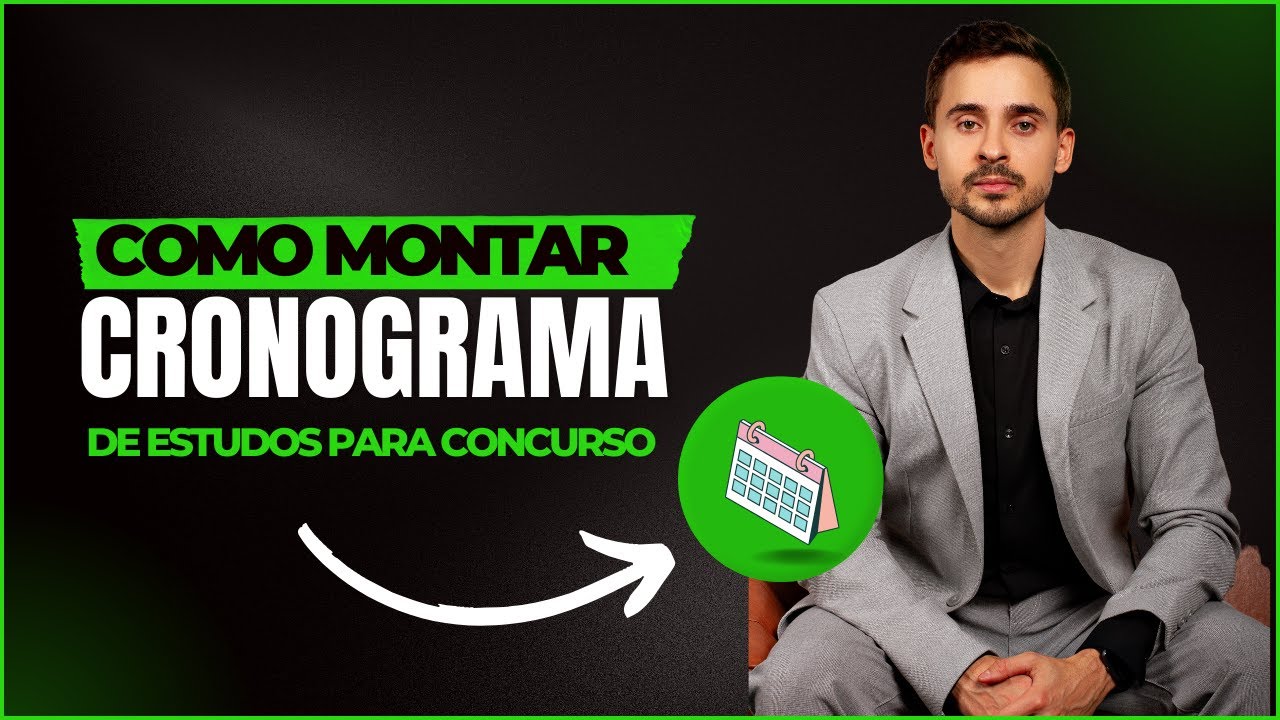 Cronograma de estudos FUNCIONAL - Faça dessa forma e passe no seu concurso