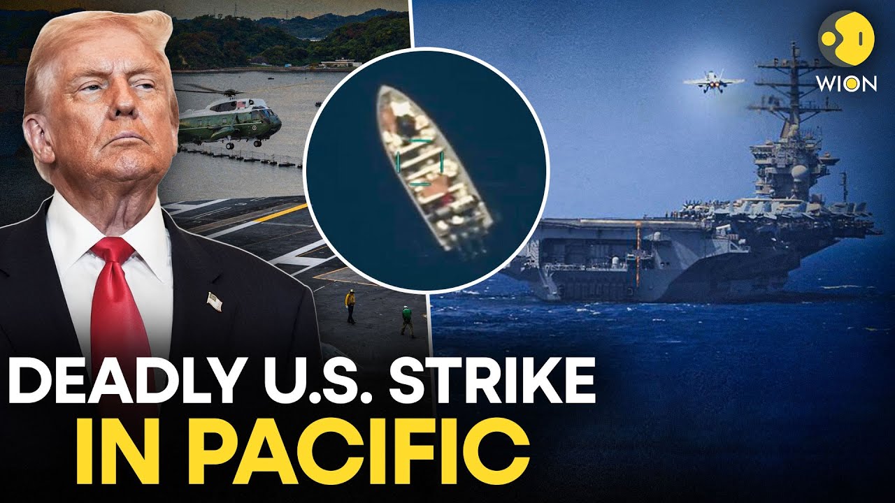 US-Venezuela Tensions LIVE: US Launches Deadly Strikes on Pacific Drug Boats, 14 Killed | WION