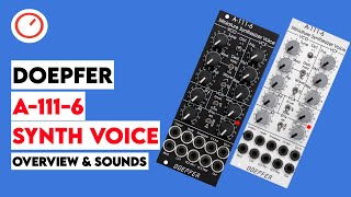 Video thumbnail for Doepfer A-111-6 Miniature Analog Synthesizer Overview - Gateway To Eurorack | SYNTH ANATOMY by SYNTH ANATOMY