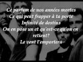 Noir Désir - Le Vent Nous Portera (lyrics) 