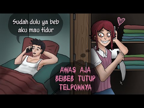 PACAR BARU 1 -  Hanya Aku yg boleh didekatmu! #HORORMISTERI | Kartun Drama Horror, Animasi Sekolah
