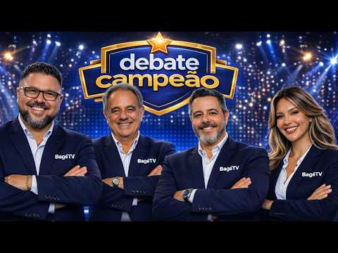 🏆 AO VIVO 🏆 DEBATE CAMPEÃO 🔵 JORNADA DO BAGÉ