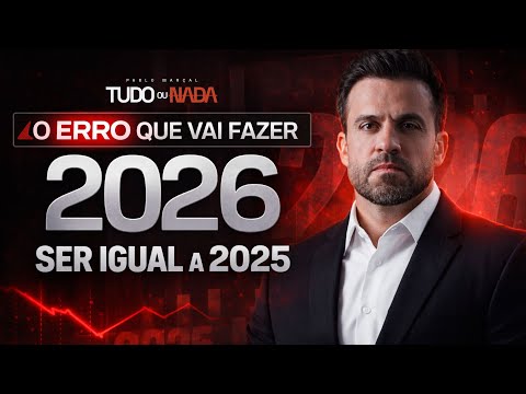 TUDO ou NADA | O erro que vai fazer 2026 ser igual a 2025 | Sexta, 26/12 às 8h com Pablo Marçal