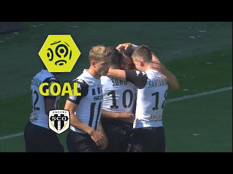 Goal Angelo FULGINI (11') / Angers SCO - Girondins de Bordeaux (2-2) / 2017-18