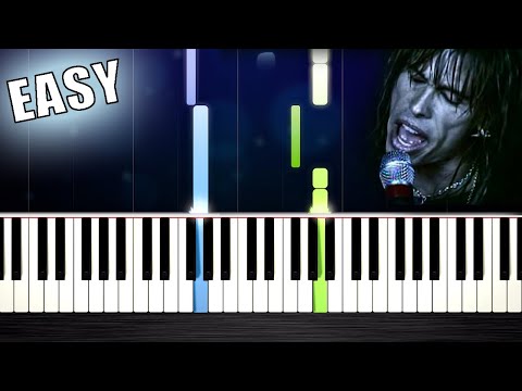 Aerosmith - I Don't Want to Miss a Thing - EASY Piano Tutorial by PlutaX