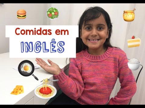 COMIDAS EM INGLÊS - Aprenda o nome de comidas em ingles