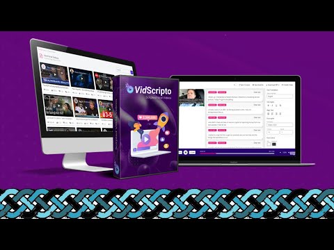 VidScripto - Automated Subtitles, Translated Subtitles AND Translated Audio in 30 languages!