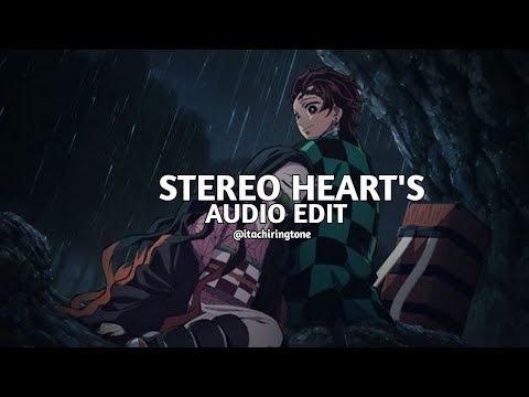 stereo hearts - gym class heroes ft. adam levine [edit audio]