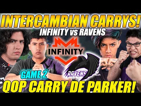 😲INTERCAMBIAN HCs😲🟣RAVENS vs INFINITY🟠 [game2/bo2] QOP HC DE PARKER! - BTS 13 AMÉRICAS | DOTA 2