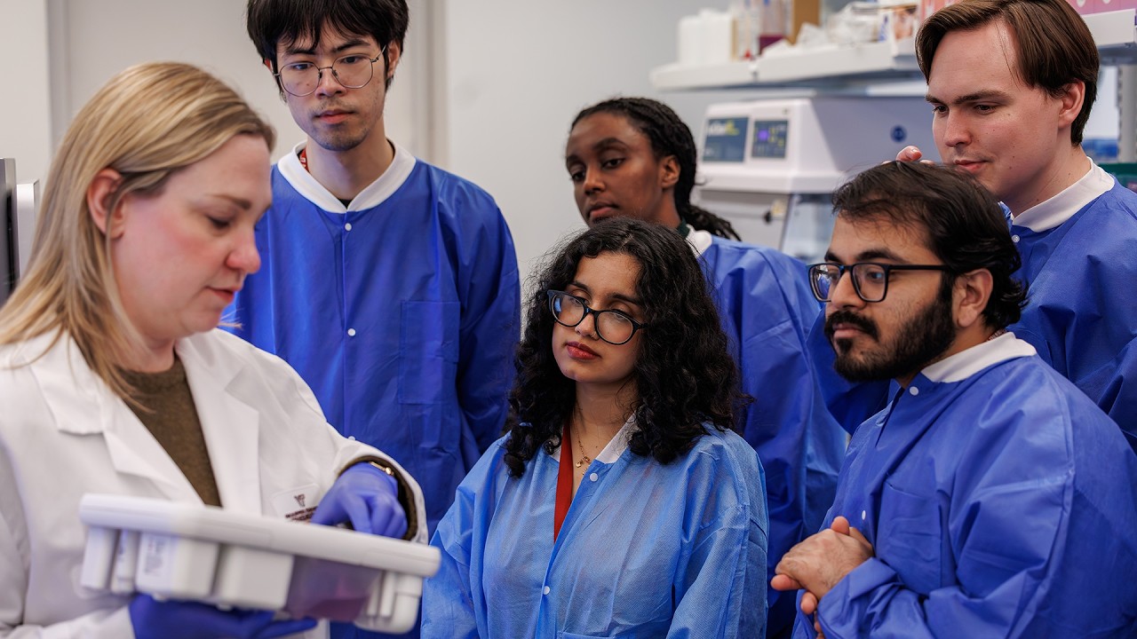 New TBMH course gives graduate students hands-on laboratory learning