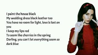 Lana del Rey - Black Beauty (lyrics)