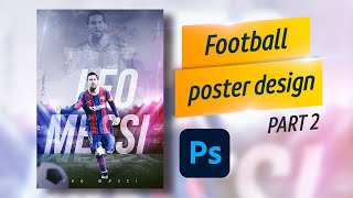 sport poster design | Photoshop tutorial | part 2