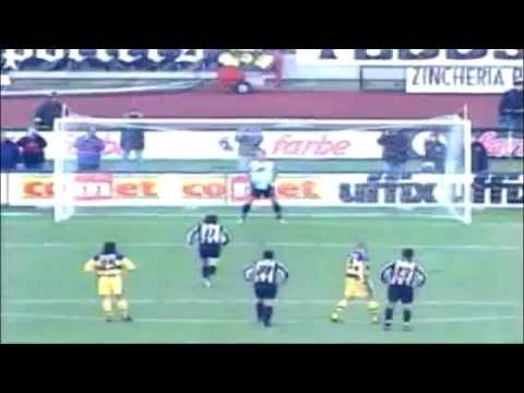 Serie A 2001-2002, day 13 Udinese - Parma 3-2 (2 Di Vaio, 2 Muzzi, Jorgensen)