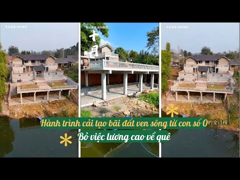 Leaving a high-paying job to return home: The journey of transforming a riverside plot of land fr...