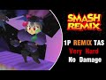 Smash Remix TAS Marina Remix Mode Very Hard No Damage