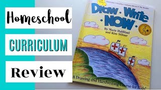 Draw Write Now || Homeschool Curriculum Review