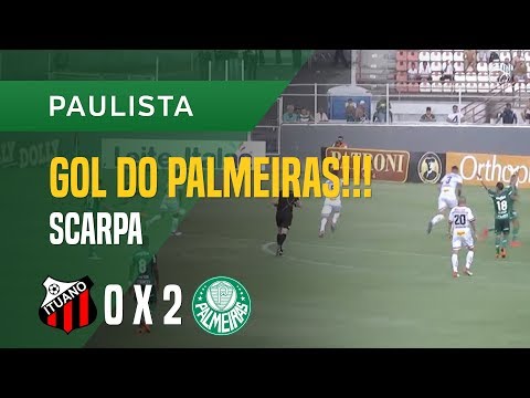 GOL (SCARPA) - ITUANO X PALMEIRAS - 11/03 - PAULISTA 2018