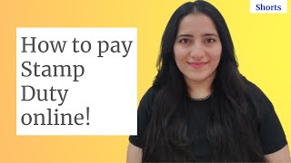 How to pay Stamp Duty online?