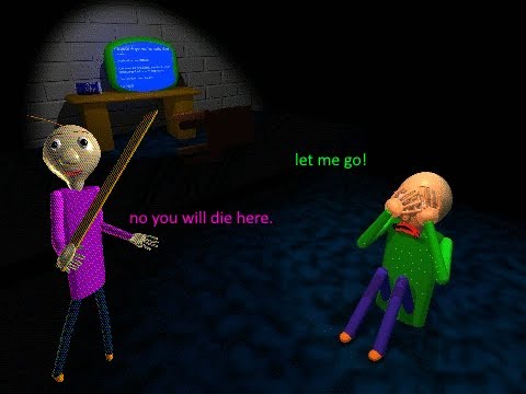Baldi's Nightmarish Custom Chaos gameplay