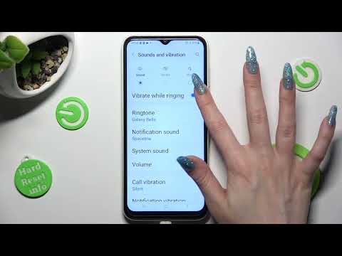 How to Enter Vibration Settings in Samsung Galaxy F14 - Adjust Vibrations