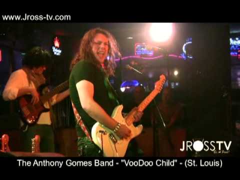 James Ross @ Anthony Gomes Band - "VooDoo Child" - @ House of Rock -  www.Jross-tv.com