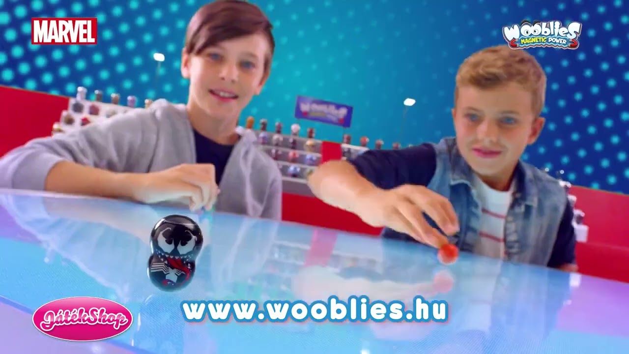 Wooblies Marvel meglepetéscsomag kilövővel 1db-os videó