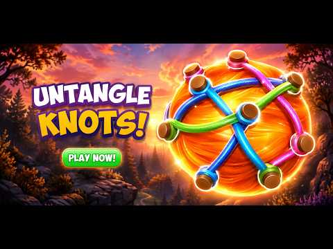 Untangle Puzzle 3D: Knot Game video thumbnail