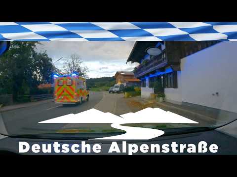 Scenic Drive Germany: Deutsche Alpenstraße (Tegernsee - Schliersee) | 4K