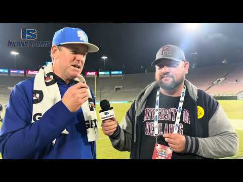 ФУТБОЛ: интервью после игры — тренер «Санта-Маргарита» Карсон Палмер и тренер «Сентениал» Мэтт Логан