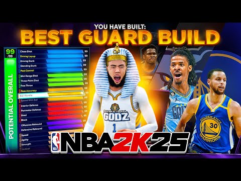 BEST GAME BREAKING GUARD BUILD in NBA 2K25! *NEW* ISO DEMON BUILD is a DEMIGOD! Best Build 2k25