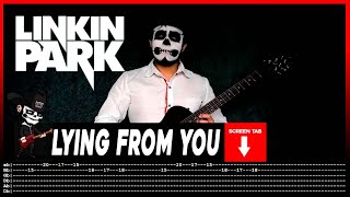 ?LINKIN PARK?[ Lying From You ] cover by Masuka | LESSON | GUITAR TAB