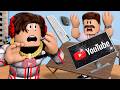 His Dad DELETED His YOUTUBE Channel A Roblox Movie