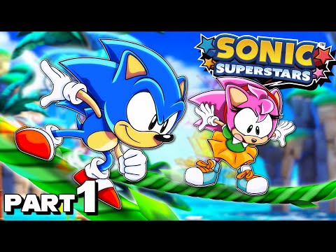 ✨ Sonic Superstars!!  - Sonic & Amy Play Sonic Superstars!! (Part 1)
