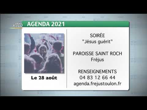 Agenda du 20 août 2021