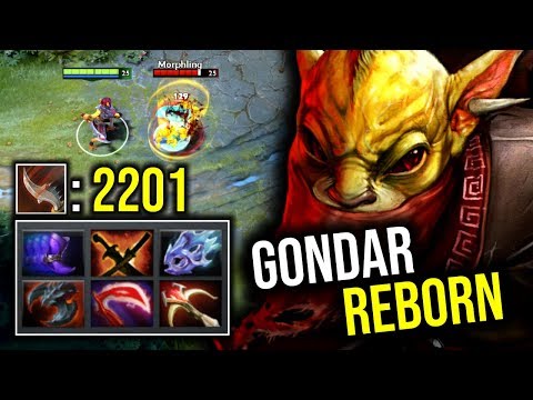 GONDAR IS BACK..!! Bounty Hunter Full Item 2000+ Bounty Steal by Matumbaman 7.21d | Dota 2