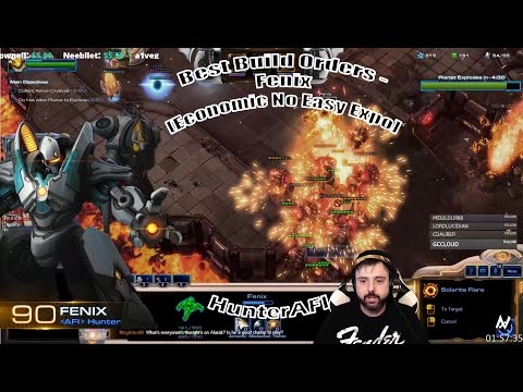 Co-Op Best Build Orders Fenix [Economic No Easy Expo]