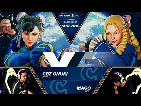 Onuki (Chun-Li) vs Mago (Karin) - SoCal Regionals 2016 - Top 32