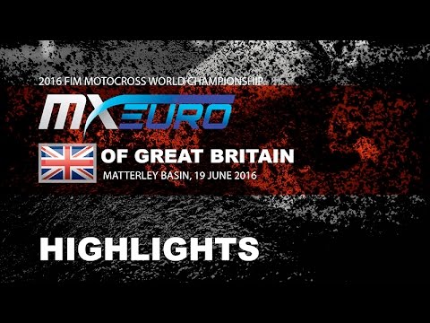 EMX300 Race 1 Highlights Round of Great Britain 2016